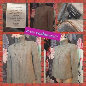 100% cashmere sweater